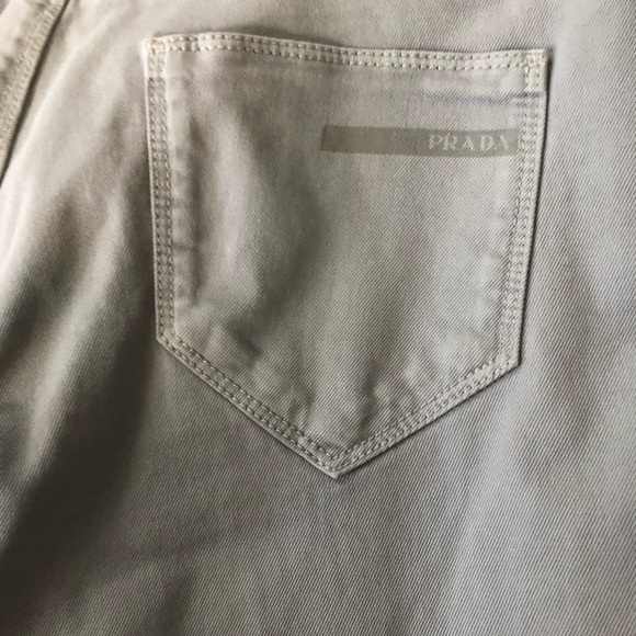 Prada jeans designer clothes grey pant - Picture 5 of 13